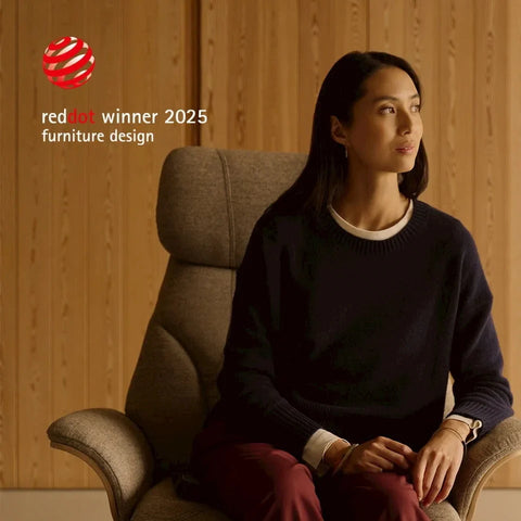 The Stressless® Adam won The Red Dot Award