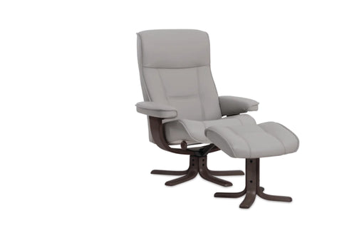 IMG Nordic 21 leather recliner and ottoman at Recliner & Co Brisbane gallery.