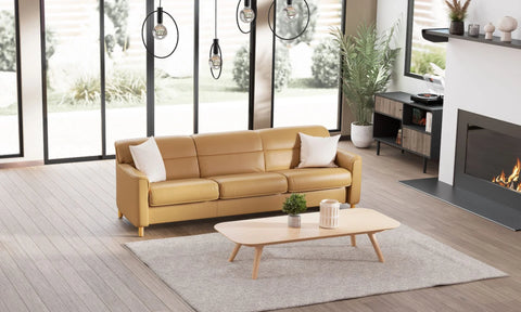 IMG Carlton plush leather motion sofa at Recliner & Co Brisbane - high-back reclining sofa for home cinema.