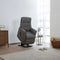 IMG Chelsea electric lift chair in soft leather - plush mobility seating at Recliner & Co Brisbane.