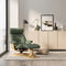 IMG Nordic 93 leather recliner with timber base on display at Recliner & Co Brisbane.