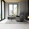 IMG Divani electric lift chair in contemporary leather - designer mobility seating at Recliner & Co Brisbane.
